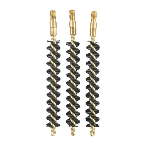 338 CALIBER HEAVY WEIGHT NYLON RIFLE BRUSH 3 PACK