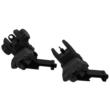 TacFire AR-15 45 Degree Low Profile Pop Up Sights Polymer