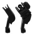 TacFire AR-15 45 Degree Rapid Transition Backup Sights A2 Post Apertures