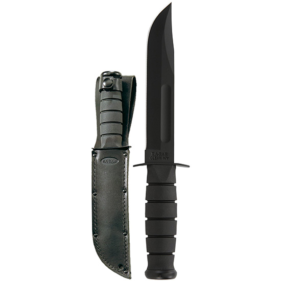 Ka-bar Fighting/utility Knife Blk Clam