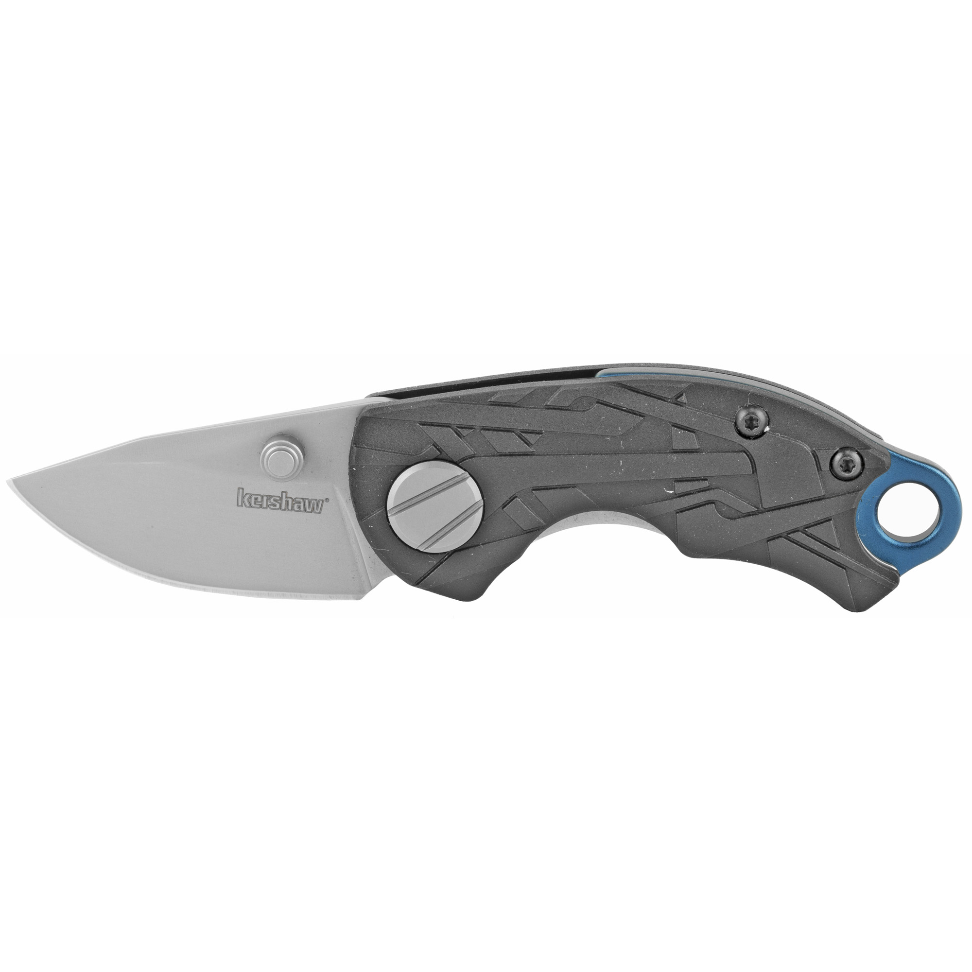 Kershaw Hub Aftereffect Folding Knife 1-7/10" Drop Point Blade Black