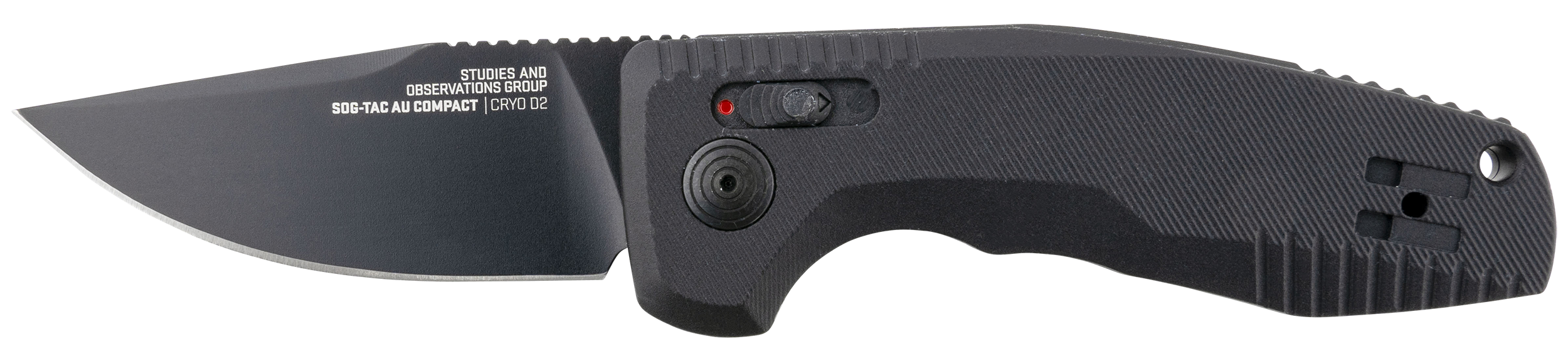 SOG-TAC AU Compact – Black / Straight Edge