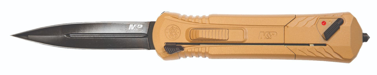 Smith & Wesson M&P Spear Tip OTF Automatic Knife 3 7/10"  Blade FDE