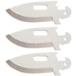 Cold Steel Click-N-Cut Replacement Blade 3/pk - 2-1/2" Drop Point