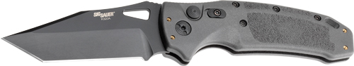 Hogue Sig K320A Tactical Automatic Folder Knife 3 1/2" Tanto Blade Grey