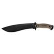 Kershaw Camp 10 Fixed Machete Knife 10" Recurve Blade Tan and Black