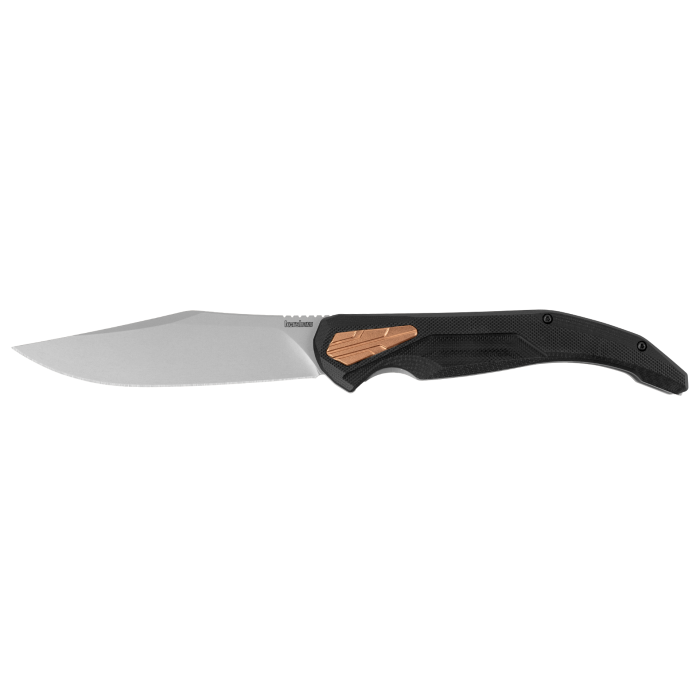 Kershaw Strata Frame Lock Knife Black G-10 (4.5" Bead Blast)