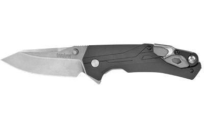 Kershaw Drivetrain Assisted Folding Knife 3-2/5" Drop Point Blade Black
