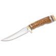 Schrade Uncle Henry Next Gen 153UH Fixed Knife 4-9/10" Trailing Point Blade Brown