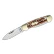 Uncle Henry 11UH Large Canoe Folding Knife 3 3/5" Blade Next Gen Staglon Handle