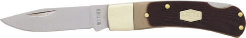 Old Timer Bearhead Folding Knife 3" Blade Black