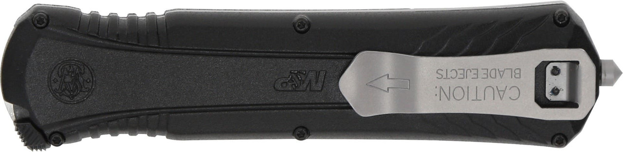 Smith & Wesson MPOTF10 OTF Assisted Knife 3 1/2" Spear Point Blade Black