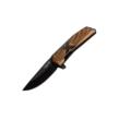 WOOX Leggenda Folding Knife 3 1/2" Blade Walnut w/ Carbon Fiber