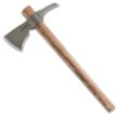 CRKT 2735 Woods Kangee T-Hawk 4.21" Blade 1055 Carbon Steel Blade Tennessee Hickory Handle 19.13" Long Tomahawk w/Spike