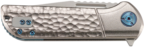 CRKT 6525 Lanny  3.18" Folding Modified Clip Point Plain Satin 8Cr13MoV SS Blade/Aluminum Handle Includes Pocket Clip