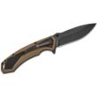 Smith & Wesson Extreme Ops Spring Assist Folding Knife 3-1/4" Drop Point Blade Black Tan Box