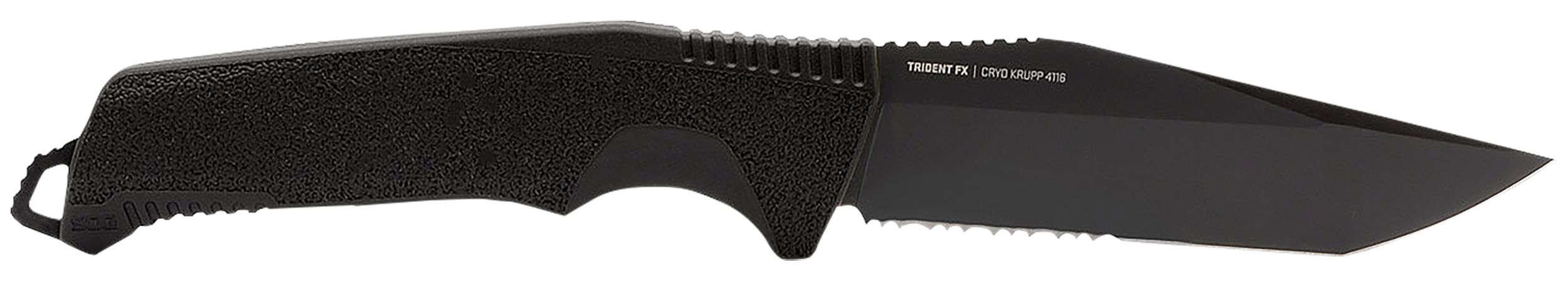 TRIDENT FX - BLKOUT - PARTAILLY SERRATED