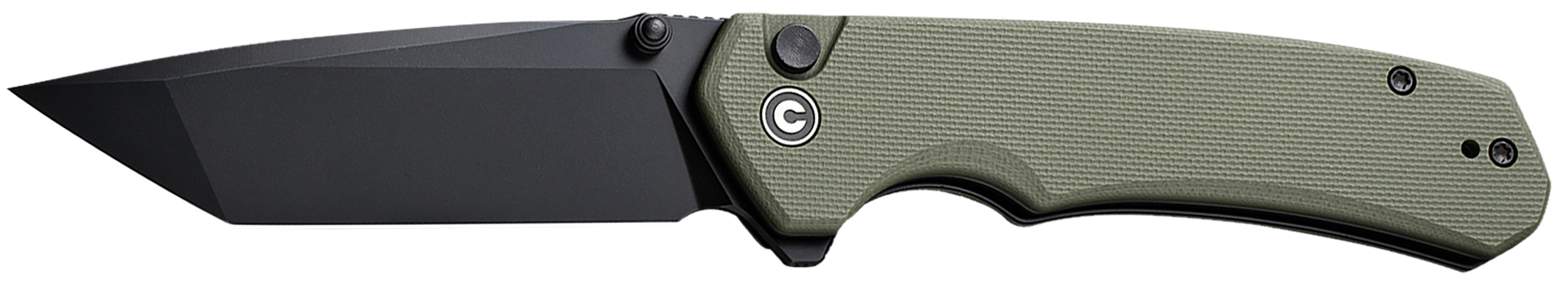 Button Lock Brazen Knife