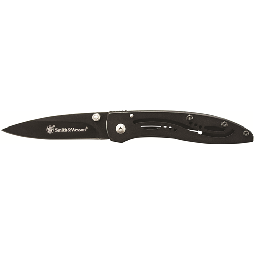 Bti Sw Frame Lock Drop Point 2.28 Blk Ss