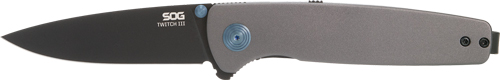 SOG KNIFE TWITCH III 3.1" SPRG - 11-15-03-43