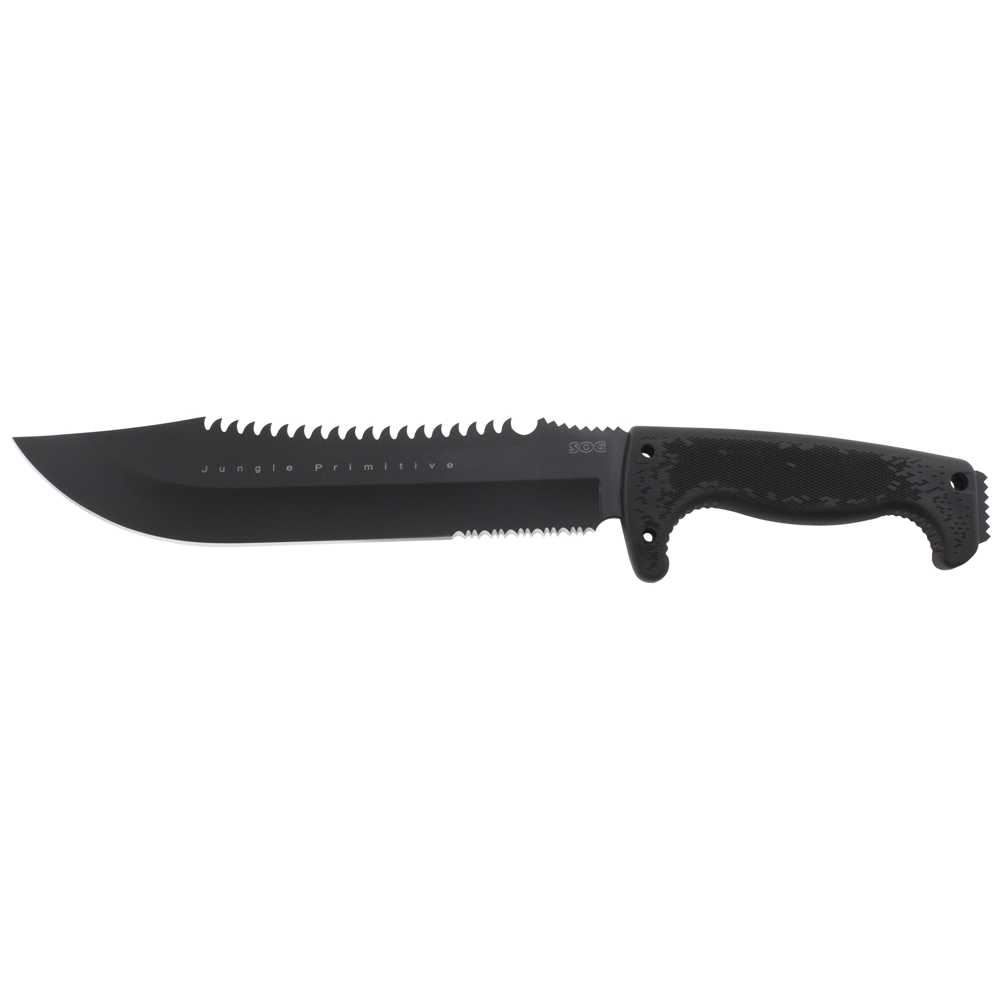 SOG JUNGLE PRIMITIVE BLK 9.5" W/STH