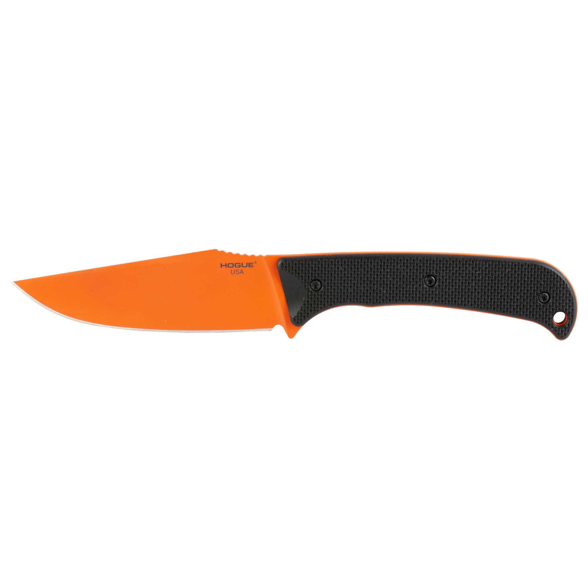HOGUE EXTRAK XL 3.9" G10 BLK/ORG
