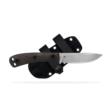 Shield Arms Ascent Fixed Knife 3-3/5" Drop Point Blade Black