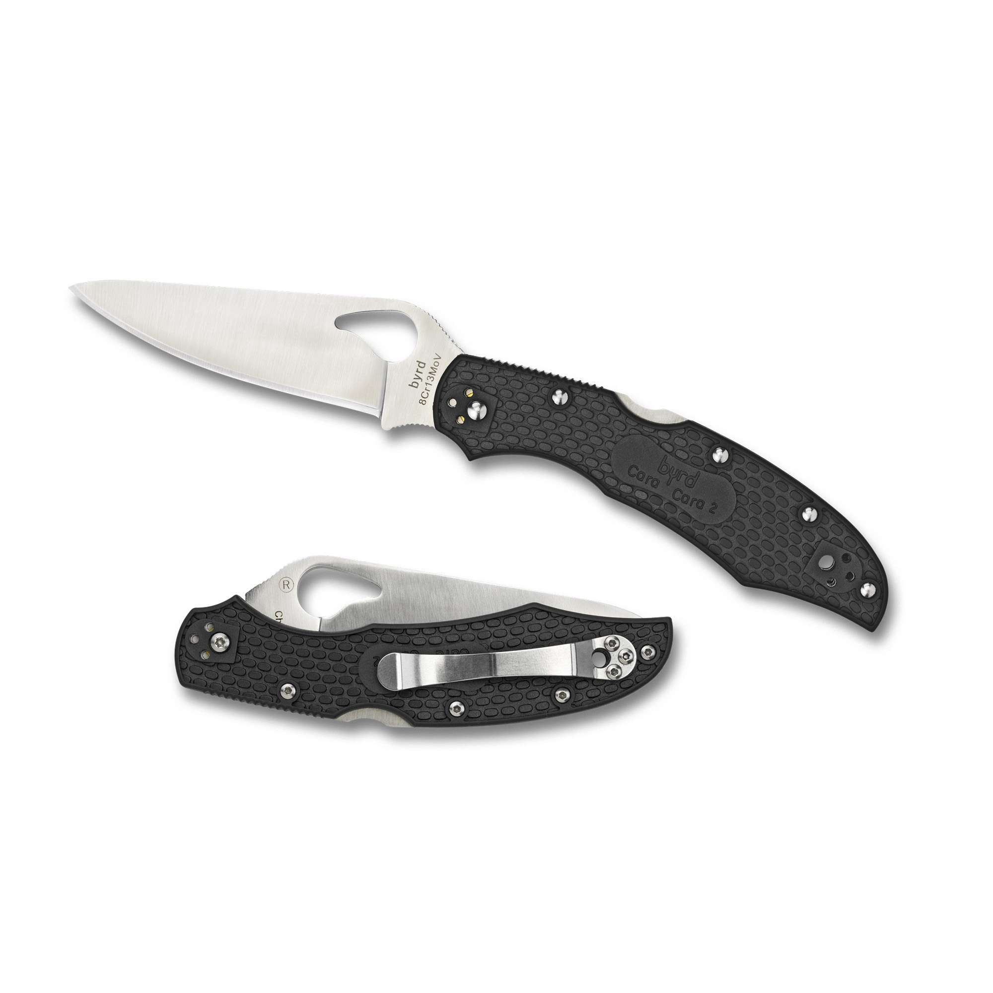 SPYDERCO BYRD CARA CARA 3.75" - BY03PSBK2