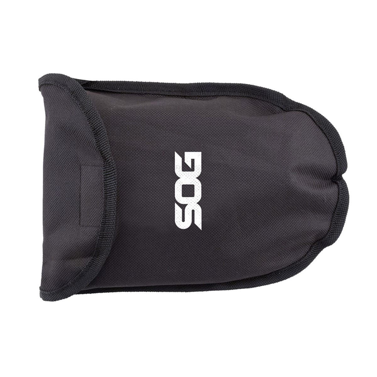 S.O.G SOGF08N Entrenching Tool  Folding Shovel Plain/Serrated Blade Black Powder Coated High Carbon Steel Handle 18.25" Long Includes Sheath