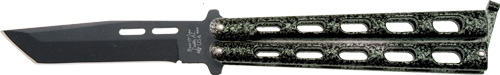 BEAR & SON BUTTERFLY KNIFE - 115TAN