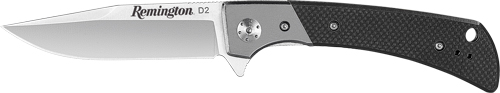 Remington EDC Drop Point Folding Knife 4" Blade Black