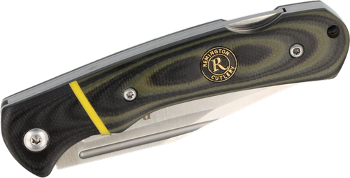 Remington Hunter Lockback Folding Knife Clip Point Blade Green