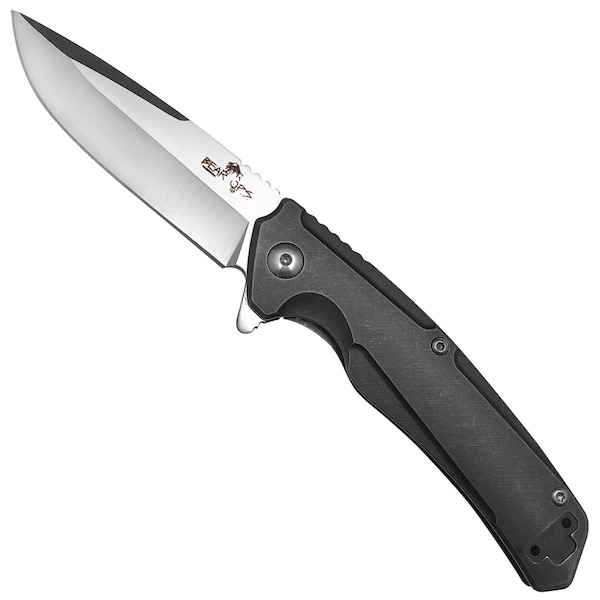 B&S 4"TITNIUM FLPR S35VN W/PCKT CLP
