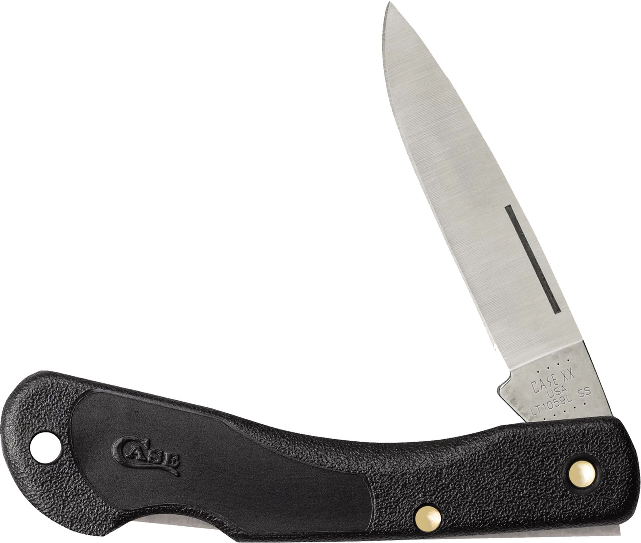 CASE MINI BLKHORN LCKBK 31/8" BLK