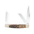Remington Guide Stockman Folding Knife 3 Blades Brown