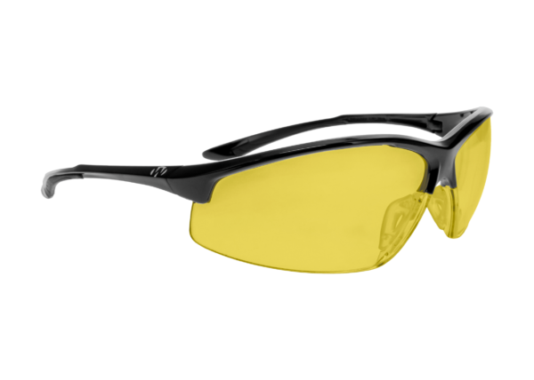 Tanker Open Frame Shooting Glasses Amber
