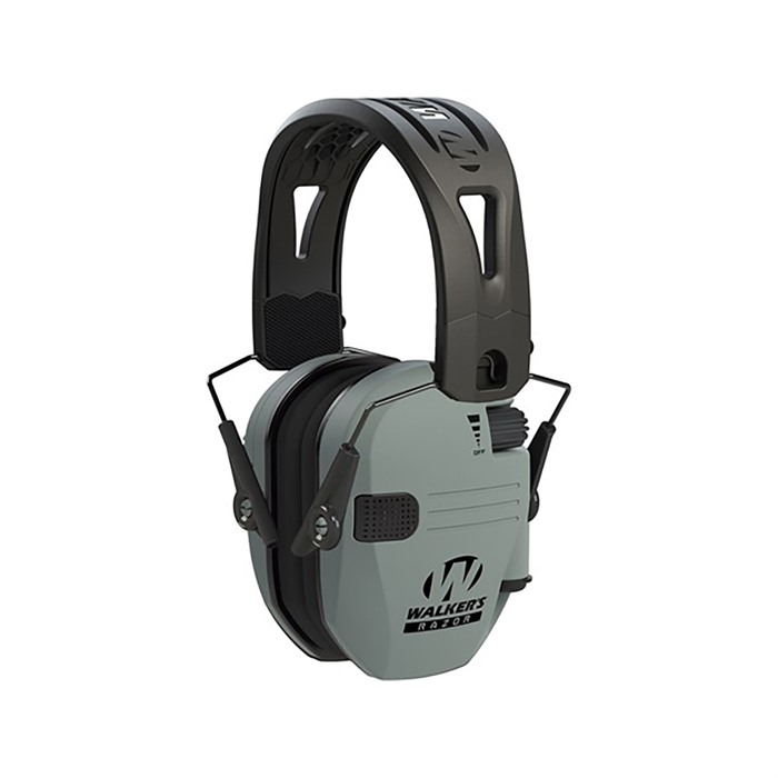 WALKER'S TACTI GRIP RZR BTTLESHP GRY