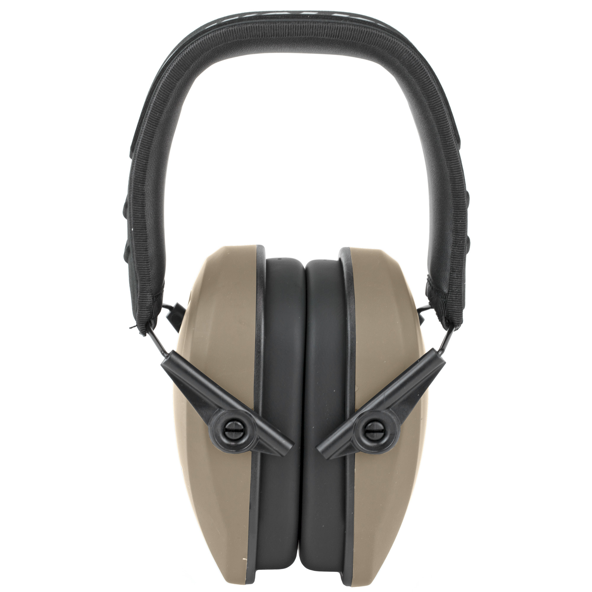 Walker's GWPRSMPASFDE Razor Slim Passive Muff 27 dB Over the Head Flat Dark Earth/Black Polymer