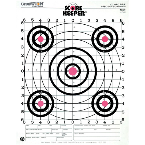 Champ Target 100yd Rifle Sight In (12)