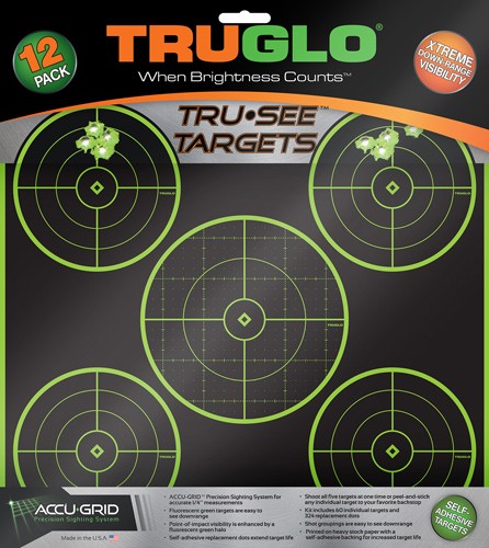 TRU-SEE Splatter Target 5-Bullseye