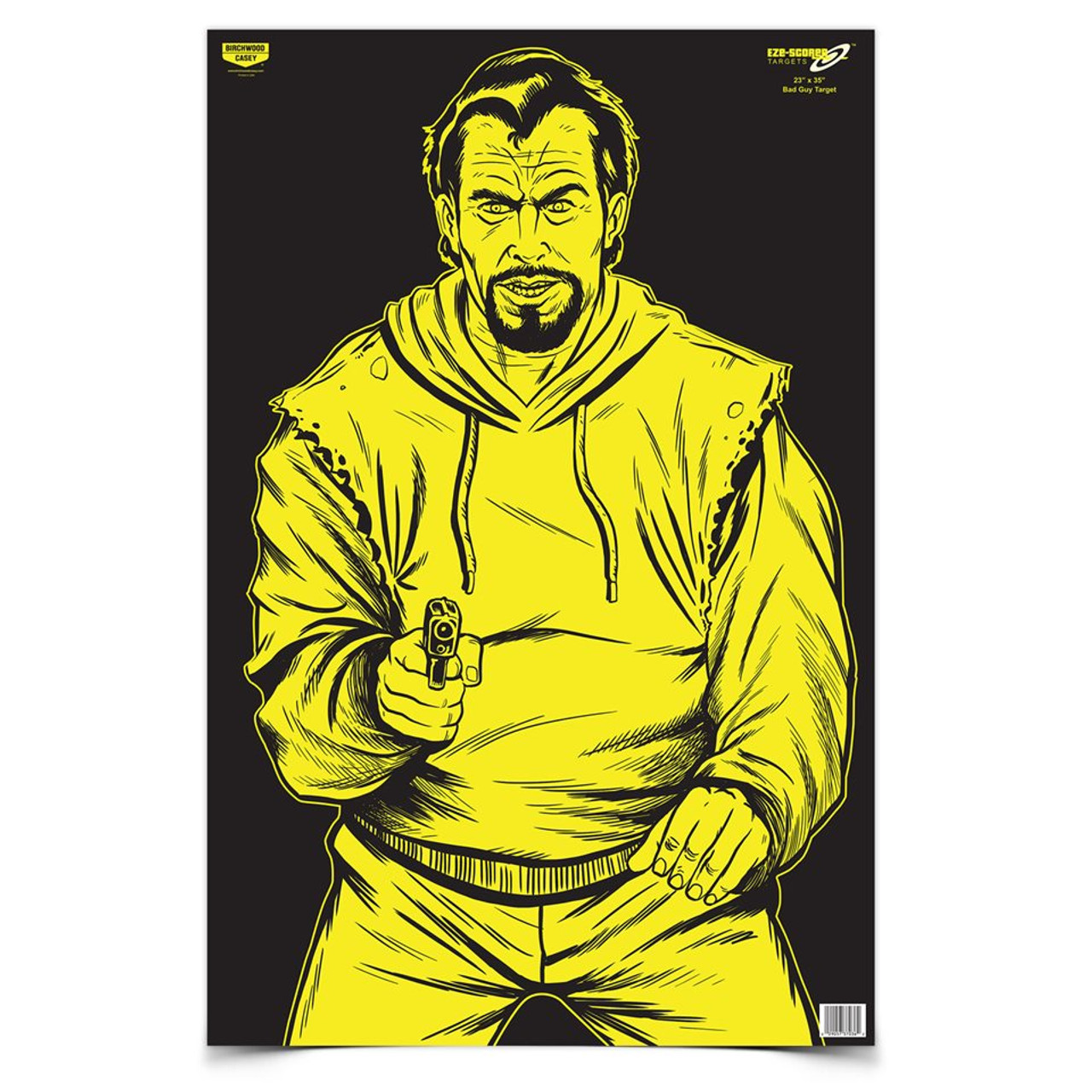 Eze-Scorer 23 x 35 Bad Guy Yellow / Black - BC-37035