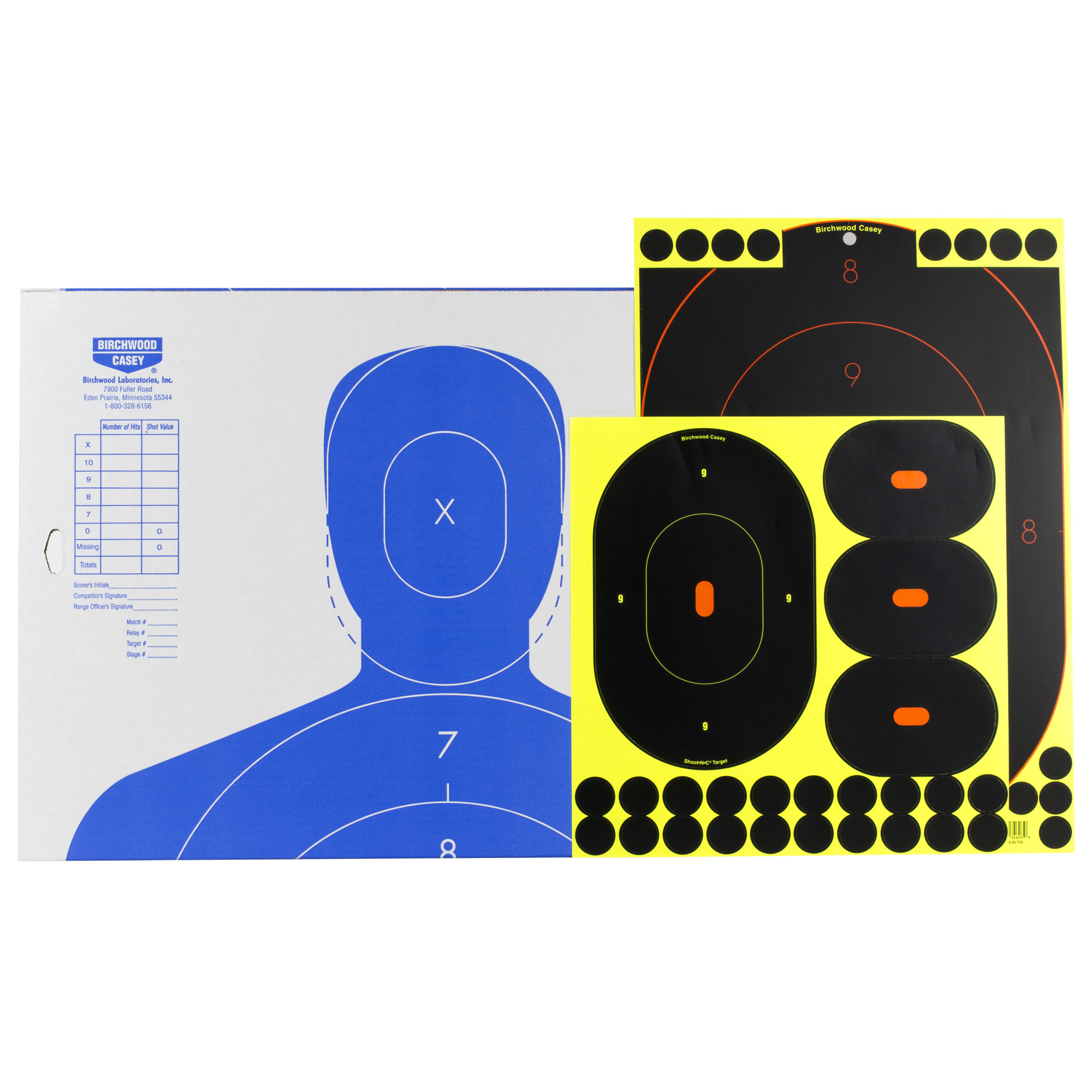 Bc Shoot-n-c Silhouette 12x18 Kit 2 Sheet