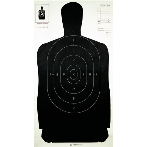 Champ Target B27 Police Silhouette 100 Pk