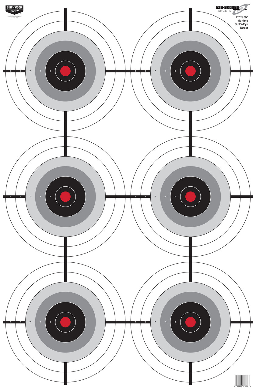 Eze-Scorer 23 x 35 Multiple Bull's-Eye Target