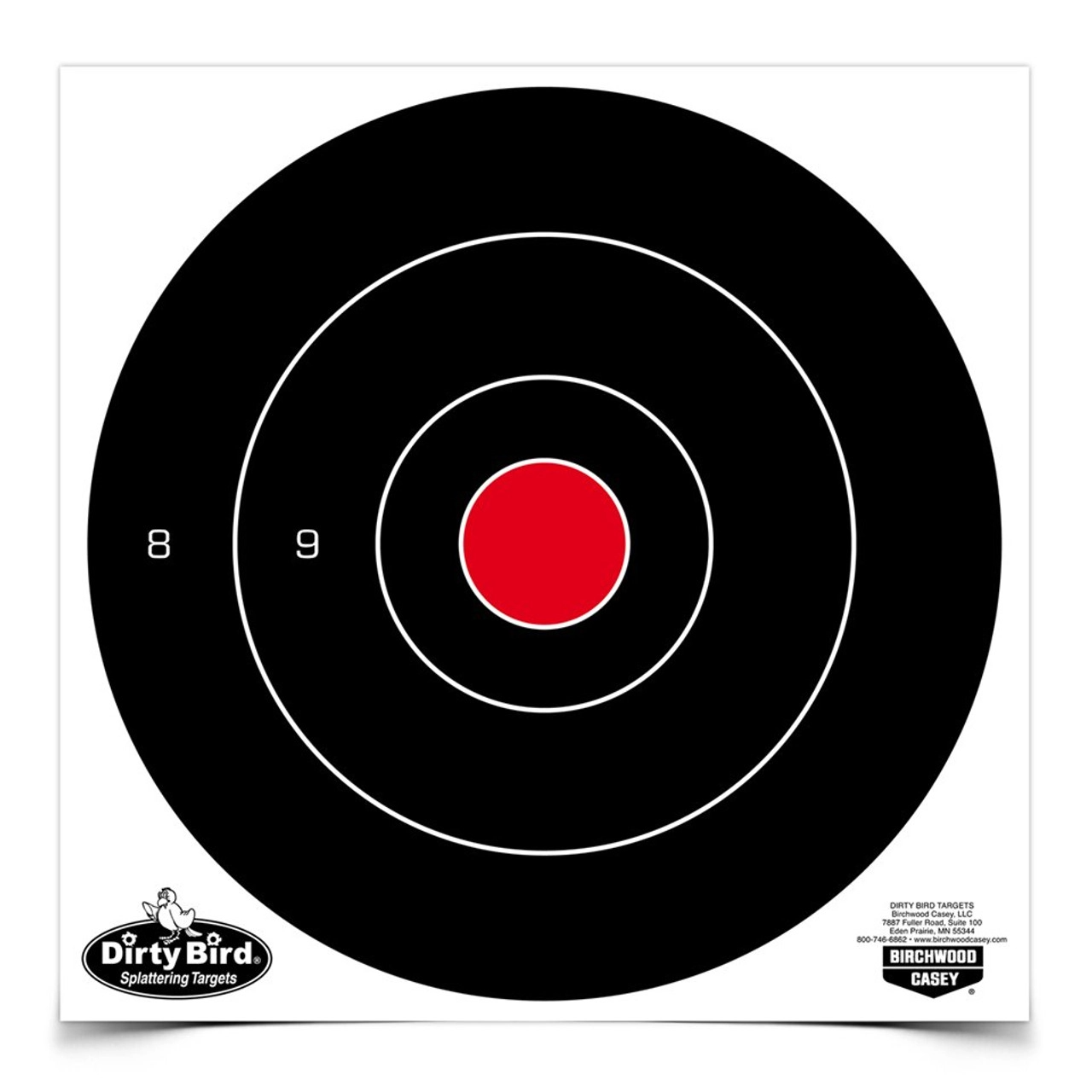 Bc Dirty Bird 8 Round Target 200 Sheet