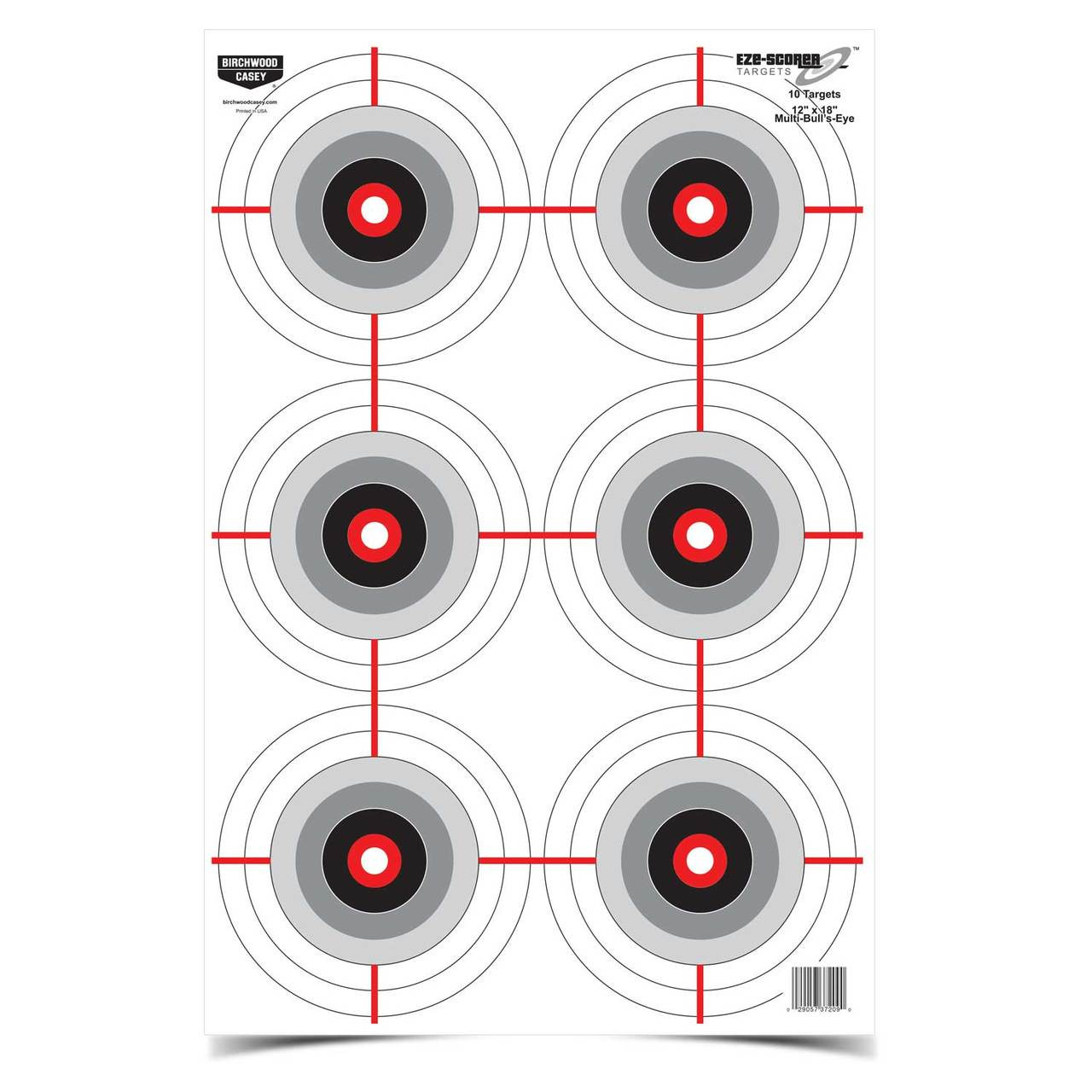 Eze-Scorer 12 x 18 Multiple Bull's-Eye Target - BC-37209