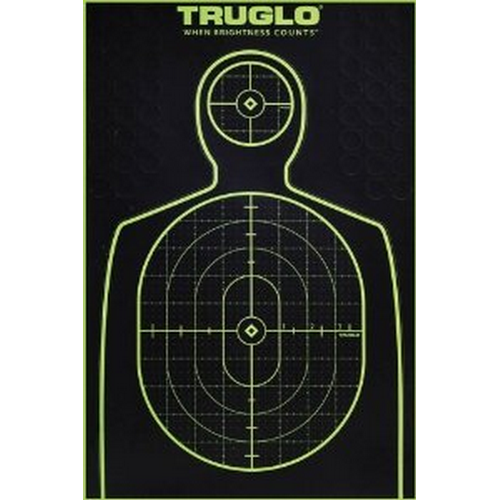 Truglo Tru-see Targets Handgun 12x18 6pk