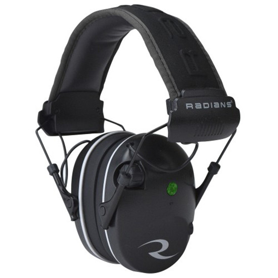 RADIANS R3200 ELEC MUFF BLACK/GRAY