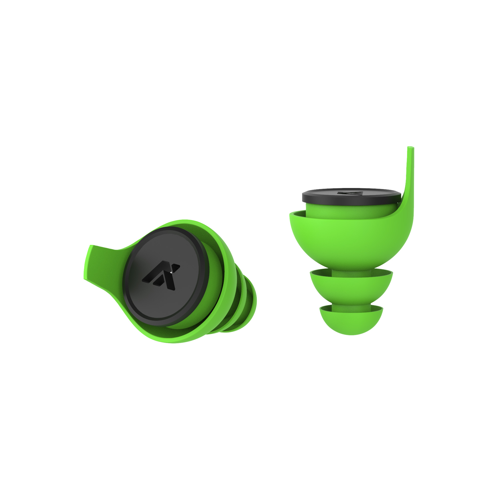 AXIL XP REACTOR EARPLUGS GREEN