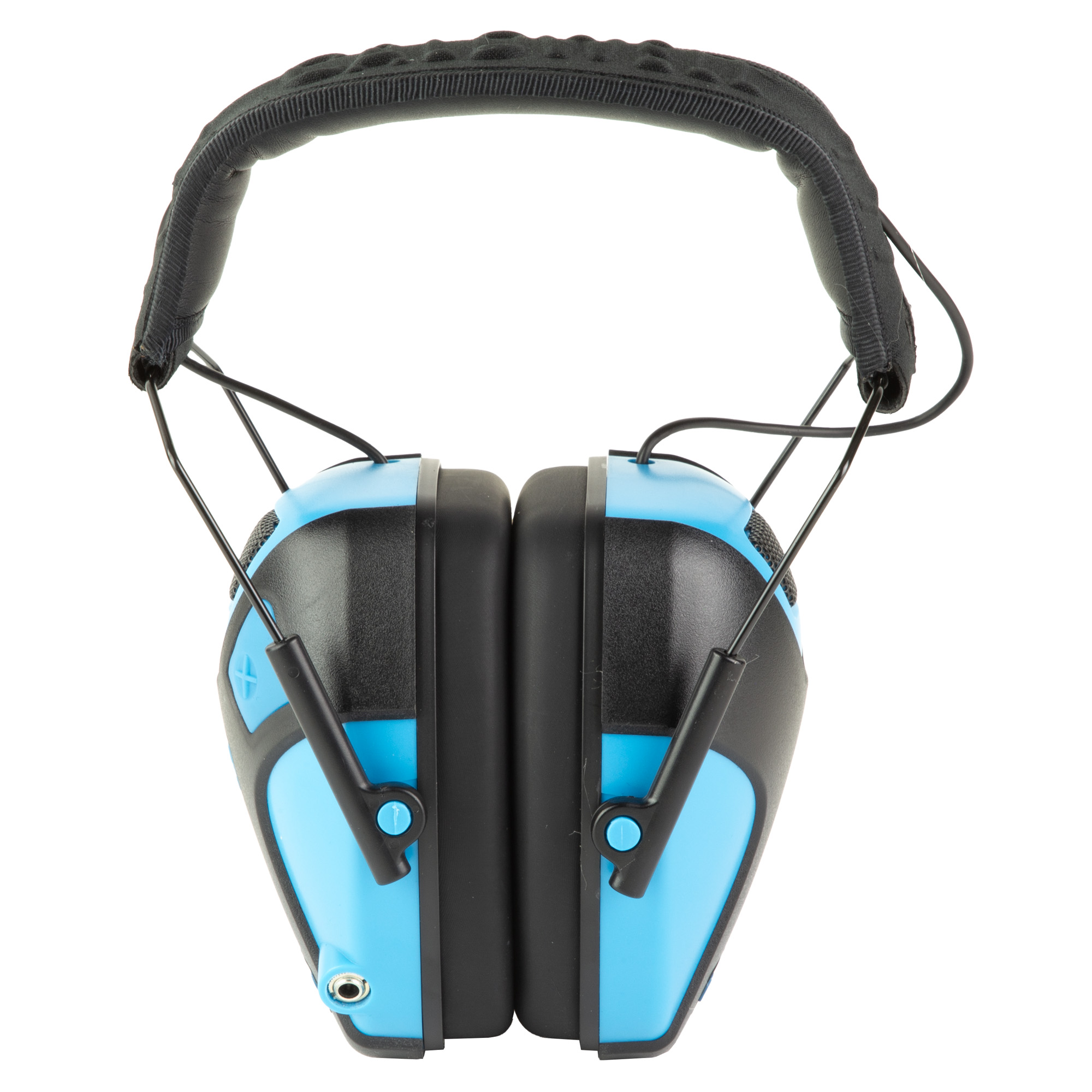 Caldwell Youth Electron Earmuff Neon Blue